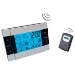 Nhiệt ẩm kế không dây có đèn nền xanh WP002-BL