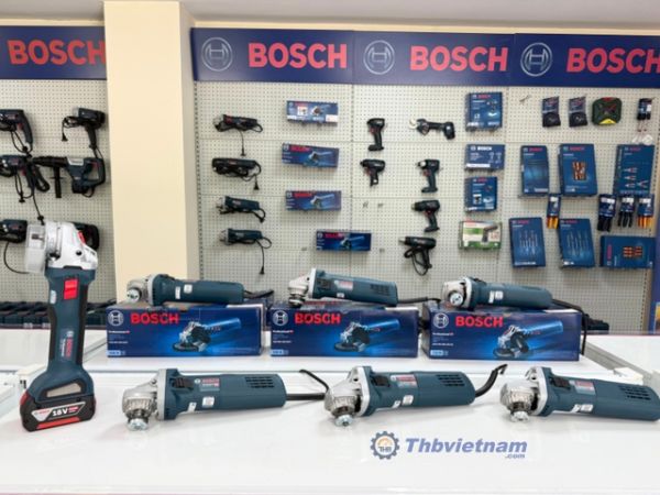 Máy mài Bosch sở hữu thiết kế cầm tay nhỏ gọn