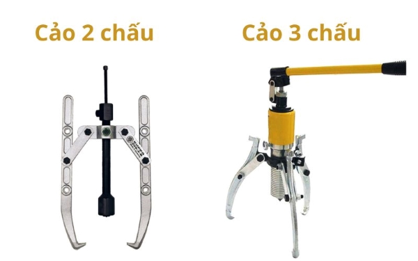 Phân loại cảo thủy lực 2 chấu và 3 chấu