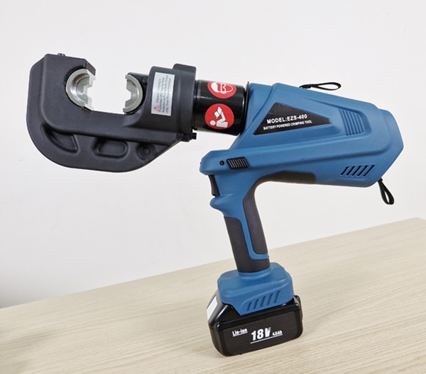 Máy ép cos thủy lực dùng pin EZS-400