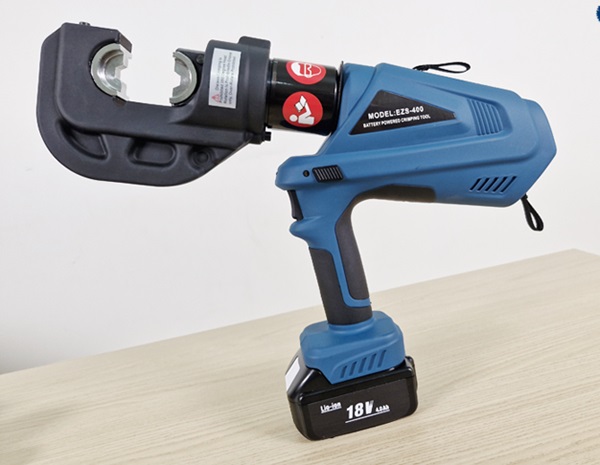 Máy ép cos thủy lực dùng pin EZS-400