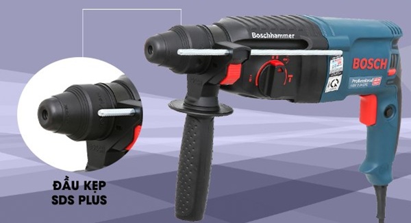 Máy khoan dùng đầu cặp SDS Plus