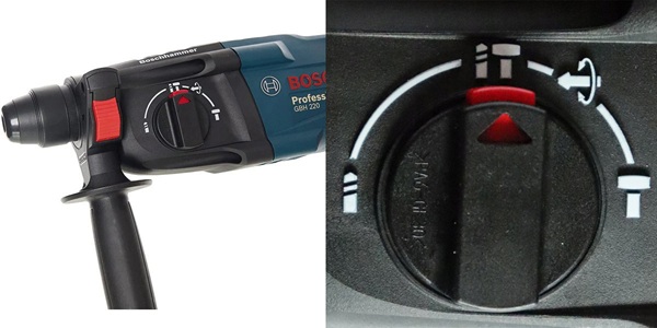 Bosch GBH 220 làm việc 3 chức năng
