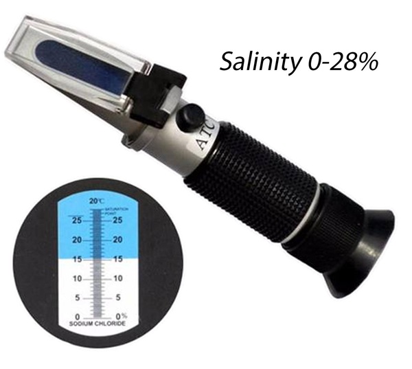Khúc xạ kế đo độ mặn RHS-28 đo chính xác
