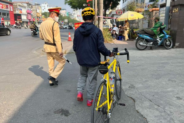 Người đi xe đạp vẫn bị xử phạt nếu vi phạm nồng độ cồn 