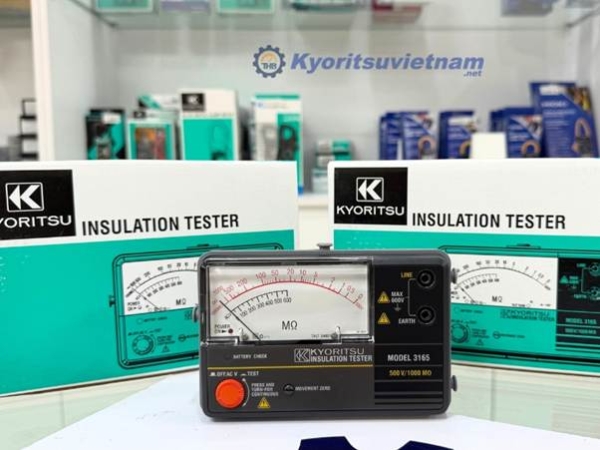 Đồng hồ đo điện trở cách điện Kyoritsu