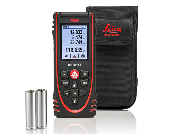 Bộ sản phẩm máy đo khoảng cách Leica Disto X3