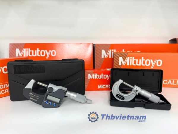 Panme Mitutoyo nhỏ gọn, đo nhanh, độ chính xác cao