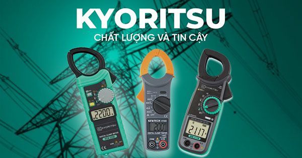 Đồng hồ ampe kìm Kyoritsu là thương hiệu lâu đời của Nhật Bản