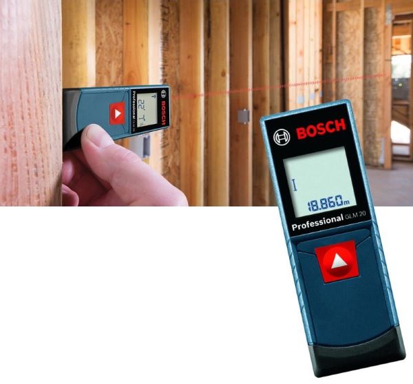 Hình ảnh máy đo khoảng cách mini Bosch GLM-20 