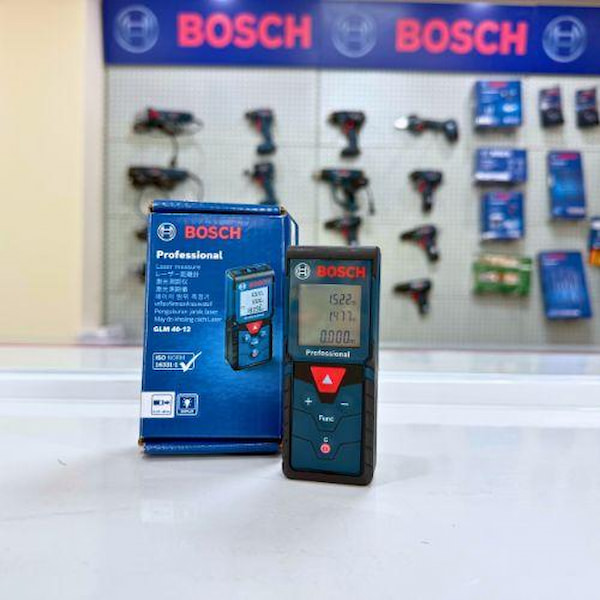 Bosch GLM 40-12 đáp ứng nhu cầu sử dụng trong nhiều công việc