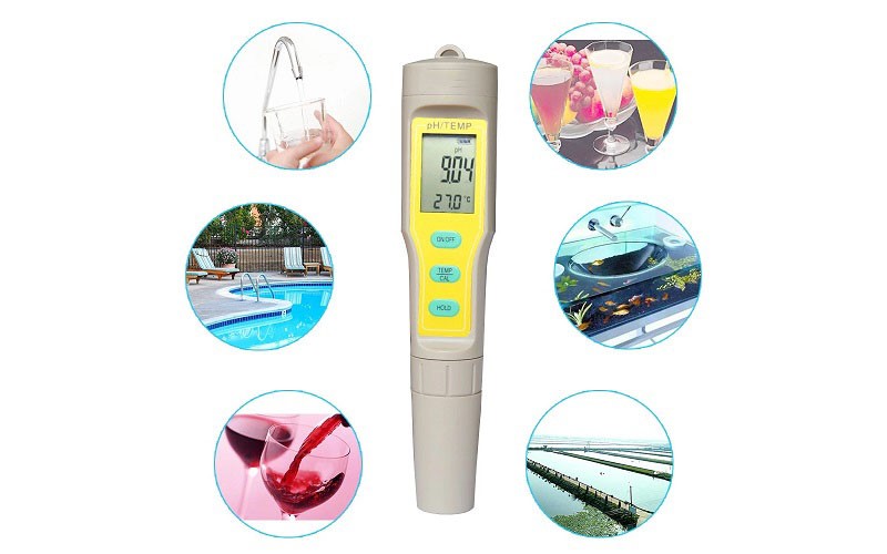 Bút đo pH/Nhiệt độ Total Meter P-3 đa năng