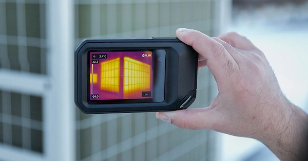 Flir C5 sử dụng cảm biến hồng ngoại