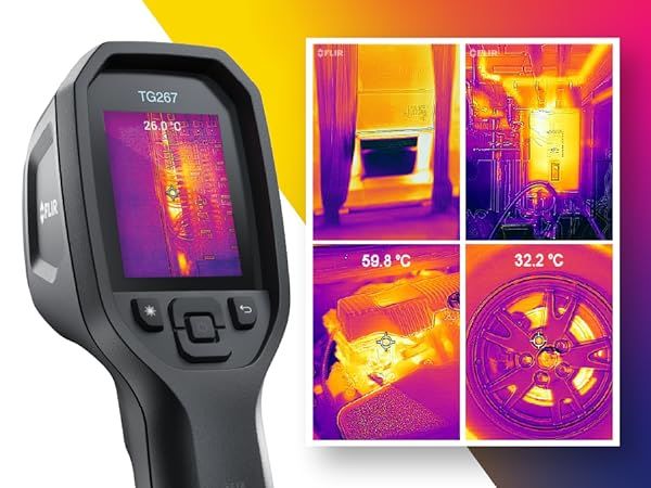 Camera đo nhiệt độ Flir TG267 đo chính xác, nhanh chóng