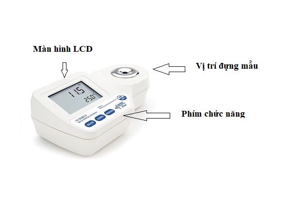 Cấu tạo của khúc xạ kế dạng điện tử