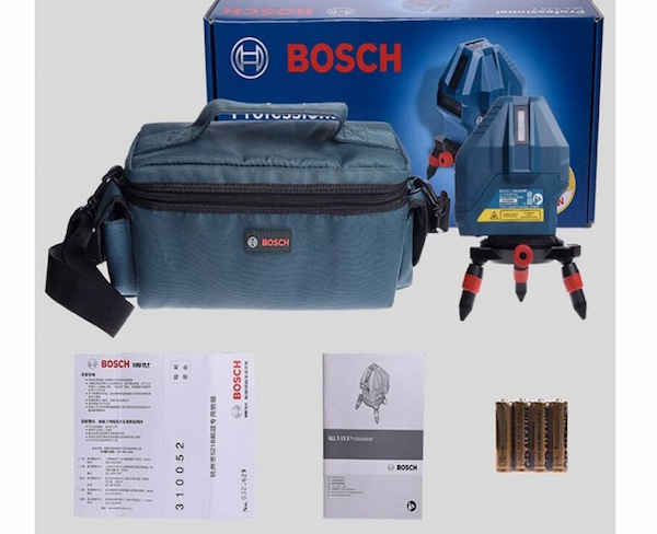 Máy cân bằng laser 3 tia Bosch GLL 3-15X