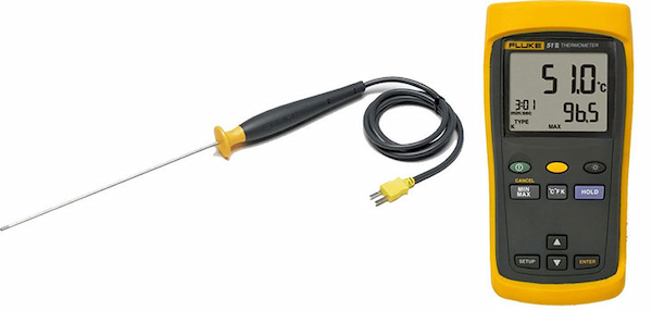 Máy đo nhiệt độ tiếp xúc FLUKE 51 II