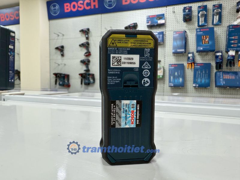 Bosch GLM 30-23 có thiết kế nhỏ gọn, thuận tiện trong quá trình sử dụng