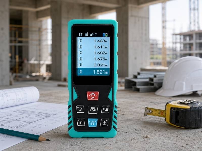 Máy đo khoảng cách Total Meter T40C phù hợp với trong thi công ngoài trời