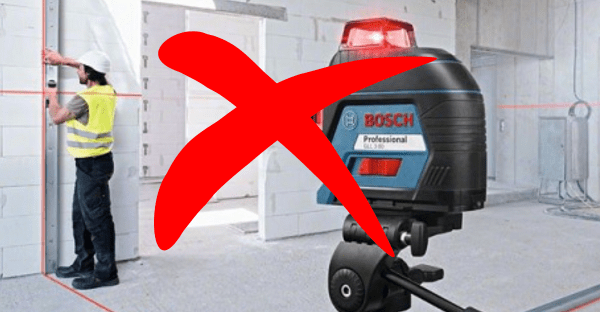 Một số lỗi thường gặp khi sử dụng máy cân bằng laser