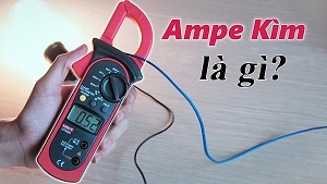 Ampe kìm là gì? Tìm hiểu cấu tạo, nguyên lý và ứng dụng của ampe kìm