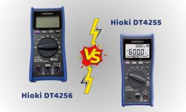 Đồng hồ vạn năng Hioki DT4256 hay DT4255 tốt hơn? So sánh chi tiết