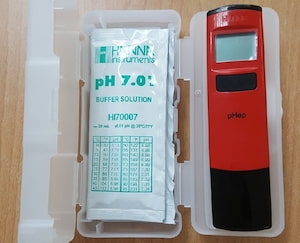 Trải nghiệm bút đo pH/Nhiệt độ Hanna HI 98107 thực tế