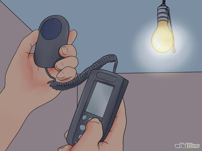 Phương pháp đo cường độ ánh sáng với thiết bị tự chế